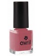 Vernis à ongles Rose patiné 7ml Avril Cosmétique rose classique vintage abcbeauté maquillage bio