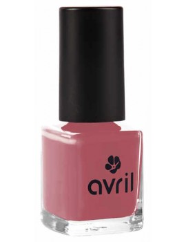 Vernis à ongles Rose patiné 7ml Avril Cosmétique rose classique vintage abcbeauté maquillage bio
