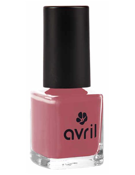 Vernis à ongles Rose patiné 7ml Avril Cosmétique rose classique vintage abcbeauté maquillage bio