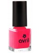 Vernis à ongles Sorbet framboise 7ml Avril Cosmétique peps et modernité Abcbeauté maquillage bio