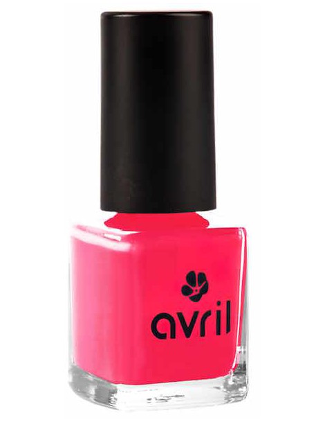 Vernis à ongles Sorbet framboise 7ml Avril Cosmétique peps et modernité Abcbeauté maquillage bio
