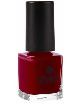 Vernis à Ongles Bordeaux No 671 7ml Avril Cosmétique teinte rouge - noire Abcbeauté