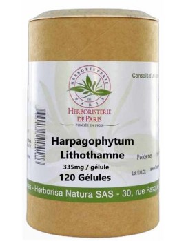 Harpagophytum Lithothamne 120 Gélules Herboristerie de Paris articulations harpagophytum procumbens Abcbeauté
