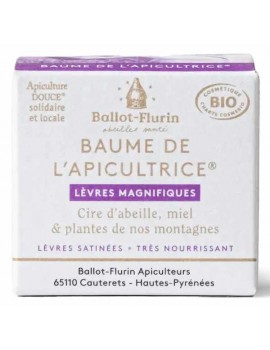 Baume de l'Apicultrice Lèvres magnifiques 15ml Ballot Flurin baume à lèvres bio Abcbeauté soin lèvres