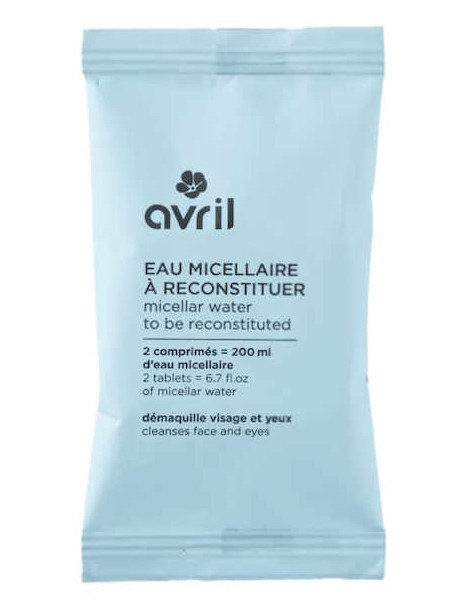 Recharge Eau micellaire à reconstituer - Recharge Avril Cosmétique aloe vera extrait de thé Abcbeauté cosmétique