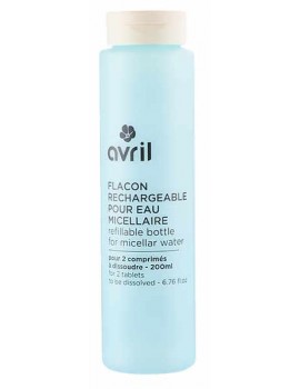 Flacon rechargeable pour eau micellaire - Vide Avril Cosmétique flacon vide rechargeable eau micellaire Abcbeauté