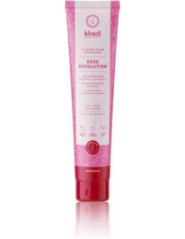 Après Shampooing Réparateur Rose Révolution 200ml Khadi extrait de rose de damas arginine aloe vera Abcbeauté