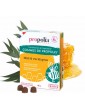 Gommes de Propolis Miel et Eucalyptus  45g Propolia apportent de l'extrait de propolis purifée d'origine française Abcbeauté