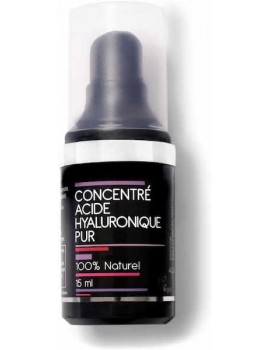 Concentré Acide Hyaluronique Pur - Aquasilice - 15 ml flacon pompe de 15ml lissant et anti âge Abcbeauté