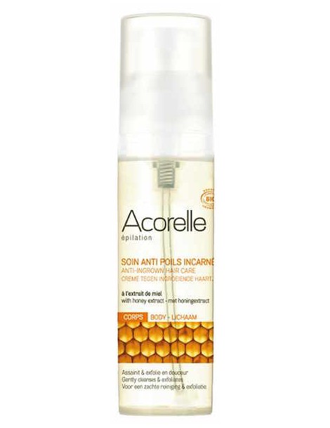Soin Anti Poils incarnés 50ml Acorelle anti poil incarné contre les irritations Abcbeauté