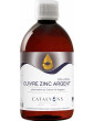CUIVRE ZINC ARGENT Oligo éléments 500 ml Catalyons immunité peau cheveux gorge défenses Abcbeauté