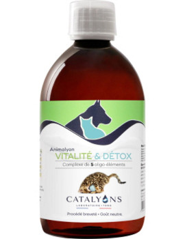 Animalyon Vitalité et Détox 500ml Catalyons Oligo éléments magnésium potassium Abcbeauté