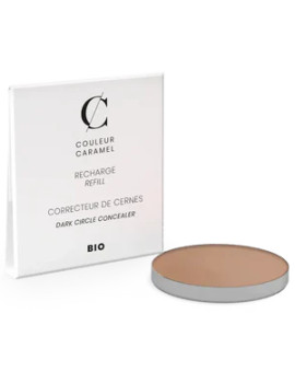 Recharge Correcteur anti cernes 09 Beige Doré Couleur Caramel maquillage minéral contre les cernes de fatigue Abcbeauté