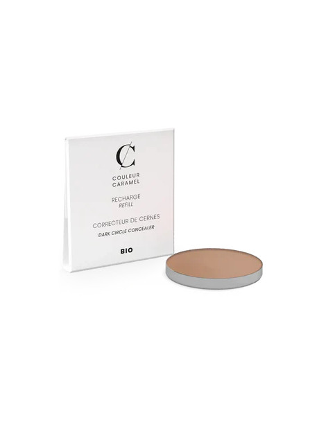 Recharge Correcteur anti cernes 09 Beige Doré Couleur Caramel maquillage minéral contre les cernes de fatigue Abcbeauté