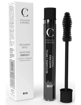 Recharge Mascara Perfect n°41 Extra noir 6ml Couleur Caramel effet volume et courbure Abcbeauté maquillage