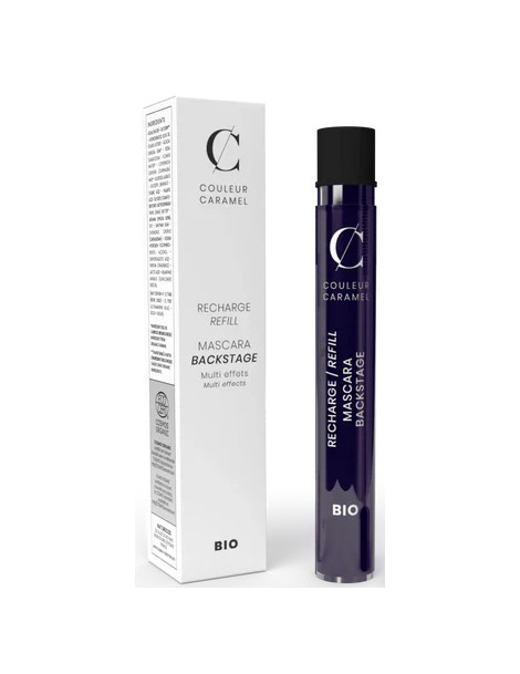 Recharge Mascara Backstage No 33 Aubergine 6 ml Couleur Caramel allongeant et volume Abcbeauté maquillage bio