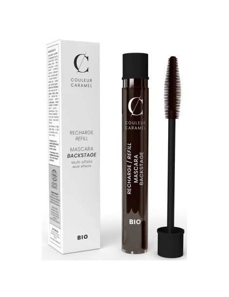 Recharge Mascara backstage No 32 Brun velours 6ml Couleur Caramell brun velours Abcbeauté allongeant et volumateur maquillage
