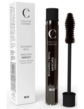 Recharge Mascara Perfect No 42 brun velours volumateur 6 ml Couleur Caramel volume et hydratation Abcbeauté maquillage bio