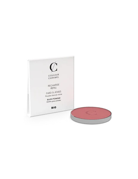 Recharge Fard à joues No 57 vieux rose 3.3 gr Couleur Caramel blush unifiant et lissant Abcbeauté maquillage