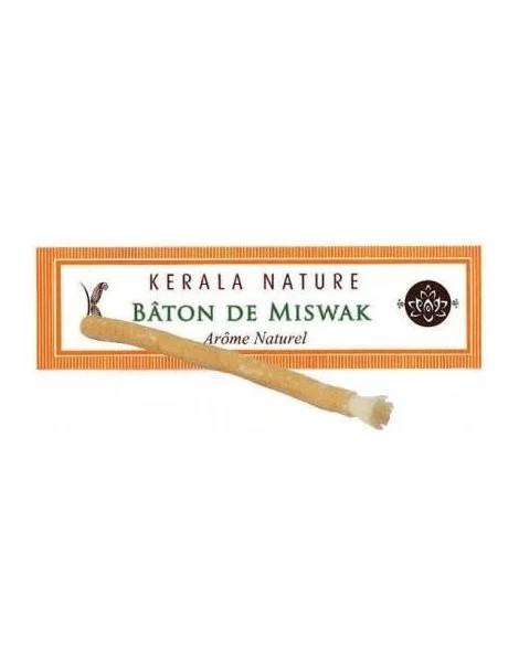 Bâton Miswak 15 cm Kerala
