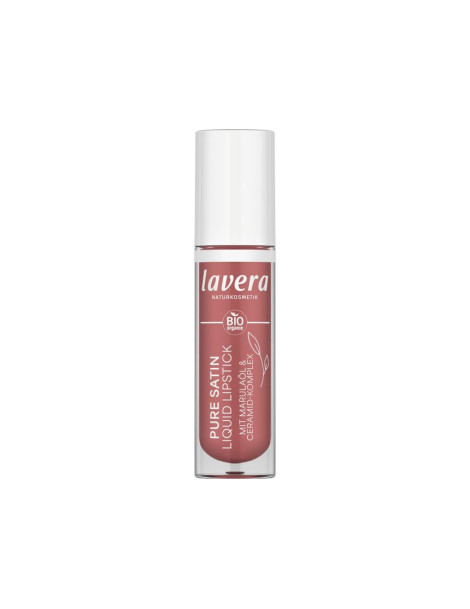 Rouge à lèvres crème éclat 02 Nude petal Lavera Lavera maquillage minéral abcbeauté