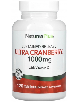 Ultra Canneberge - Cranberry 1000 Nature's Plus - 120 comprimés cranberry busserole urinaire Abcbeauté