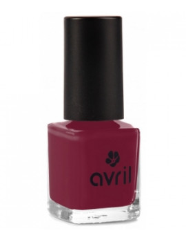Avril  cosmétique Vernis à ongles Bourgogne n°26 7 ml  - maquillage bio pour les ongles Abcbeauté