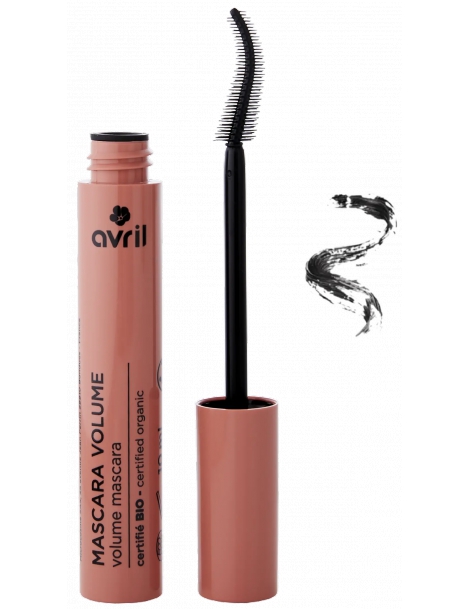Mascara noir volume noir 10 ml Avril Beauté - produit de maquillage biologique