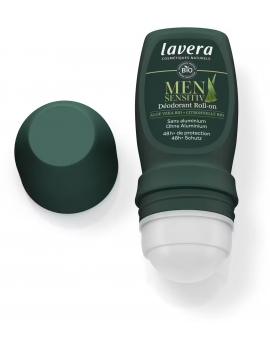Déodorant Roll On 24h Men Sensitiv Bambou Citronnelle 50 ml Lavera - soin pour le corps