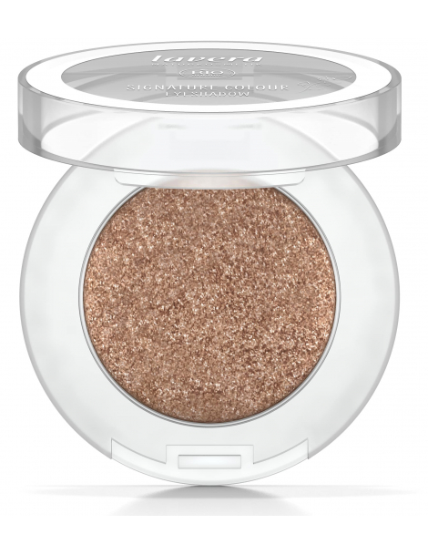 Fard à paupières Signature Colour Eyeshadow Space Gold 08 Lavera Gloire d'or 01 2gr maquillage minéral Abcbeauté