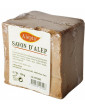 Savon d'Alep filmé peaux délicates 190 gr Alepia façonné à la main Abcbeauté