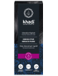 Coloration végétale Indigo Pur Noir Froid 100 gr Khadi pour cheveux chatains Abcbeauté