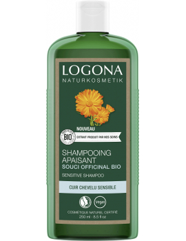 Shampooing Apaisant au souci officinal bio 250ml Logona cheveux secs, cuir chevelu irrité Abcbeauté