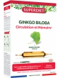 Ginkgo Biloba bio - 20 ampoules de 10ml Super Diet Abcbeauté