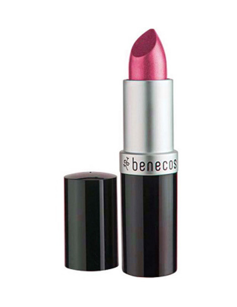 Rouge à lèvres Rose Hot Pink 4.5gr Benecos maquillage bio Abcbeauté