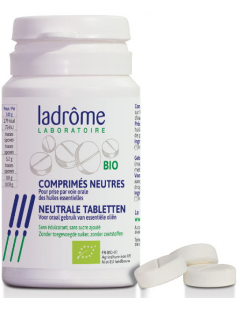 Comprimés neutres bio pour huiles essentielles x30 Ladrôme aromathérapie voie orale Abcbeauté