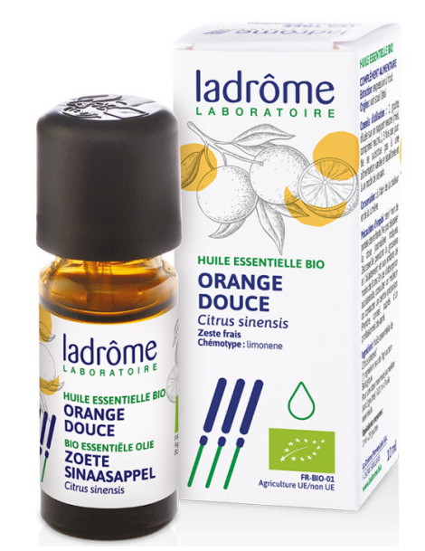 Huile essentielle bio Orange douce 10 ml Ladrôme digestion tonus Abcbeauté