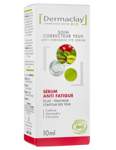 Sérum Correcteur contour des yeux anti-fatigue 10 ml Dermaclay cernes poches Abcbeauté
