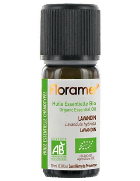 Huile essentielle bio Lavandin 10 ml Florame stress anxiété refroidissements Abcbeauté