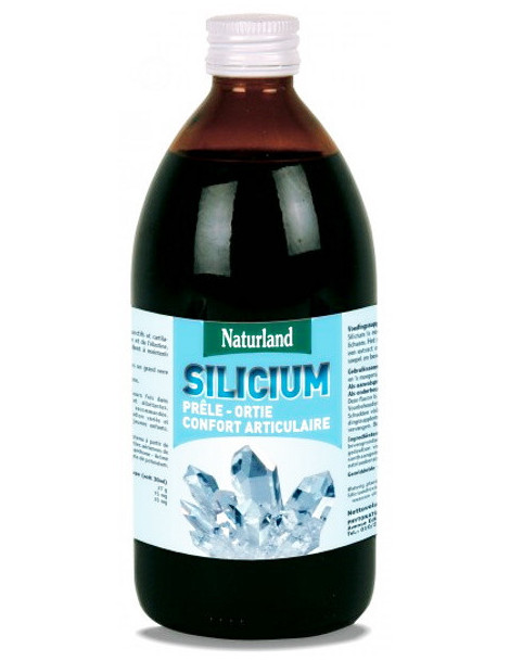 Silicium Prele Ortie 480 ml - Naturland silicium organique cartilages Abcbeauté
