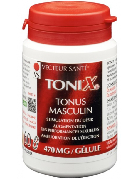 Toni'X 60 gélules Vecteur Santé panne sexuelle abcbeauté