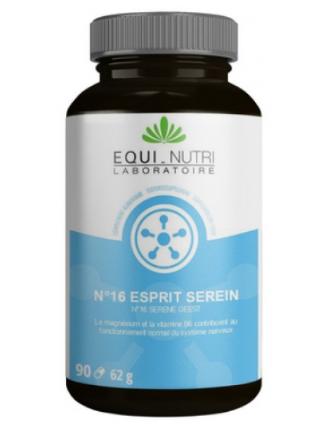 N°16 Esprit Serein 90 gélules végétales magnésium Abcbeauté