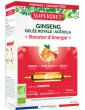 Super Diet Ginseng Gelee Royale Acerola bio 20 ampoules tonus vitalité Abcbeauté