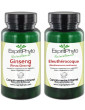 Duo Ginseng Eleuthérocoque 2x90 gélules Espritphyto stress nervosité fatigue Abcbeauté