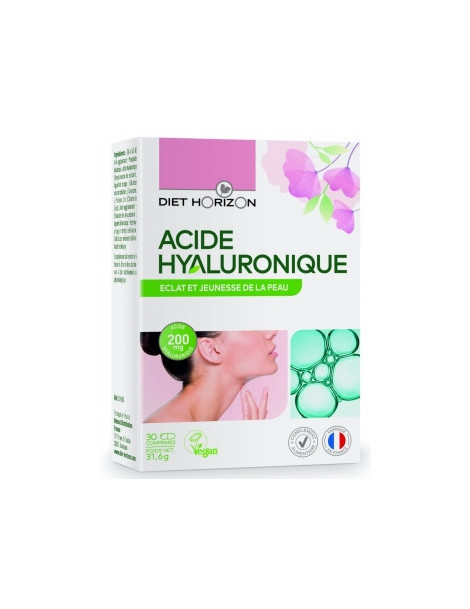Acide Hyaluronique 200mg 30 comprimes Diet Horizon