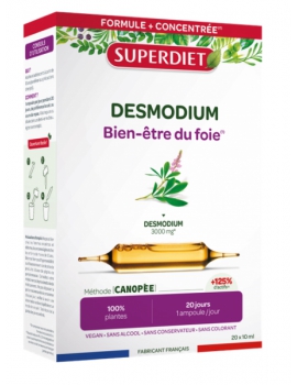  Desmodium bio 20 ampoules Super Diet Super Diet,  Plantes en ampoules,  Phytothérapie,  abcBeauté