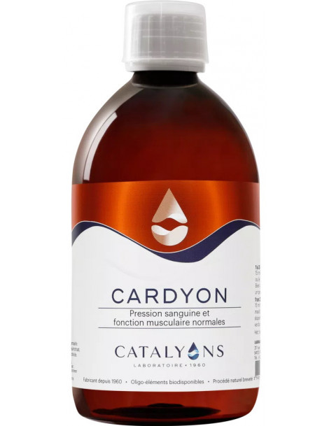 CARDYON Oligo éléments 500 ml Laboratoires Catalyons coeur pression sanguine Abcbeauté