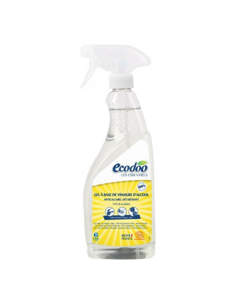 Gel vinaigre anti calcaire détartrant 750ml Ecodoo - produit ménager biologique