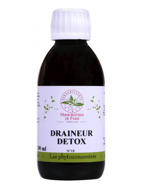 Phyto concentré Draineur Détox 200ml Herboristerie de Paris élimination pureté detox abcbeauté