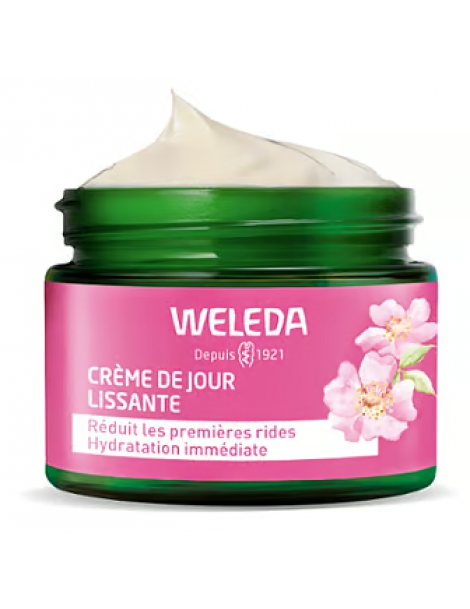 Crème de Jour lissante à la Rose Musquée et thé blanc 40ml Weleda